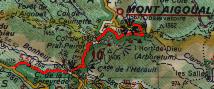 kaartje Mont Aigoual